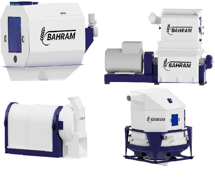 ماشین آلات خوراک دام و طیور توسعه صنعت بهرام